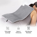 Electric Heating Pad Brown Orthopaedic Heating Belt For Pain Relief