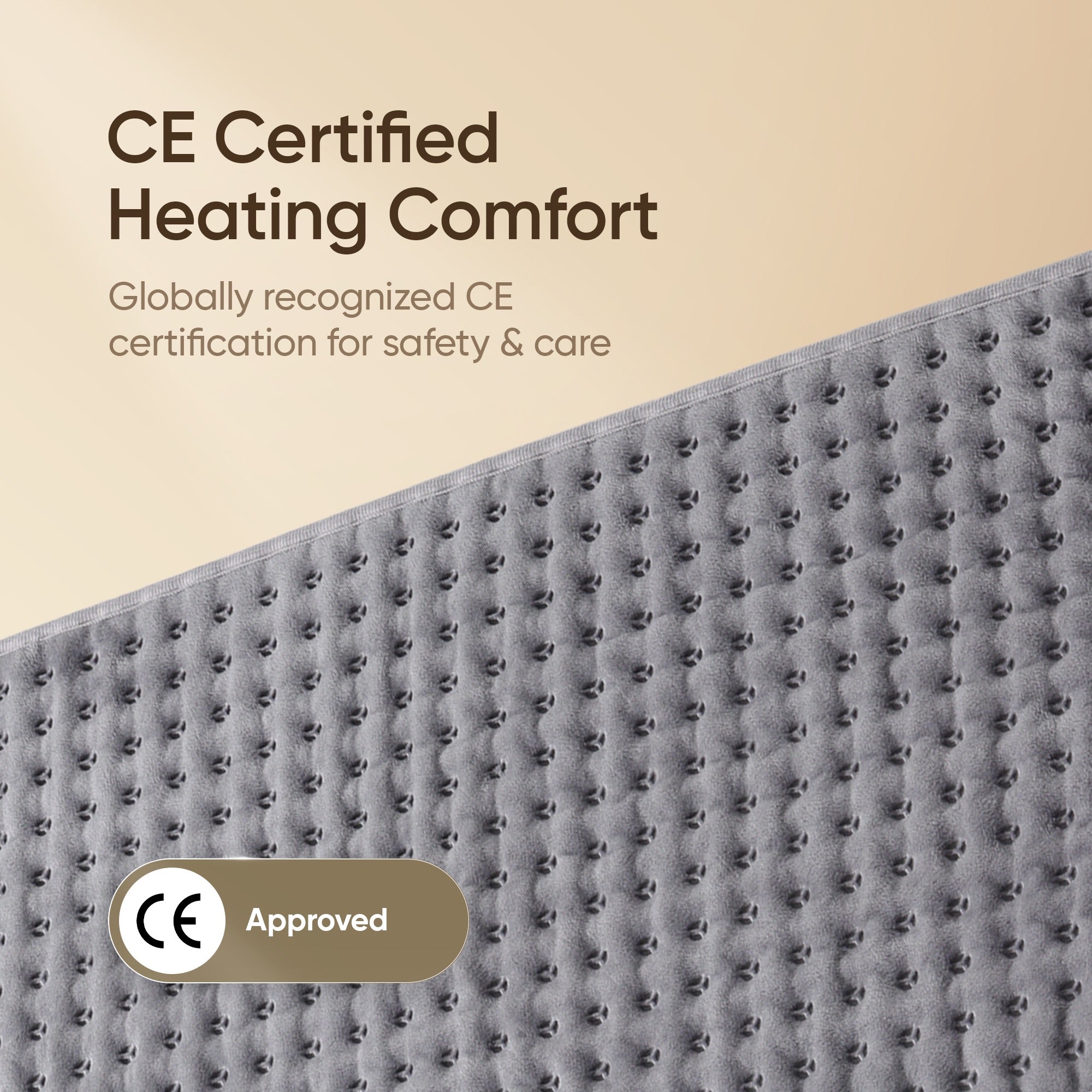Electric Heating Pad Brown Orthopaedic Heating Belt For Pain Relief